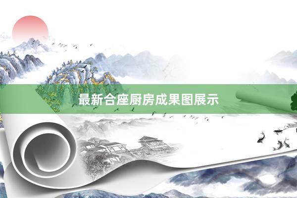 最新合座厨房成果图展示